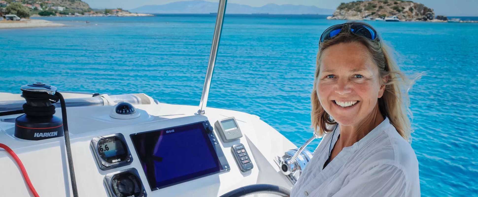 Monika Lehn: Segelcoach & Skipperin